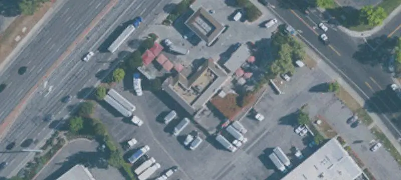 Chevron Gas Station with Car Wash