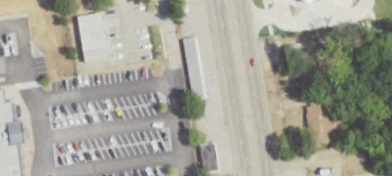 Commercial Pad Site with Brick Building