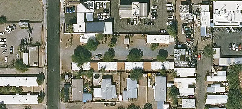 Apartment Building With Courtyard