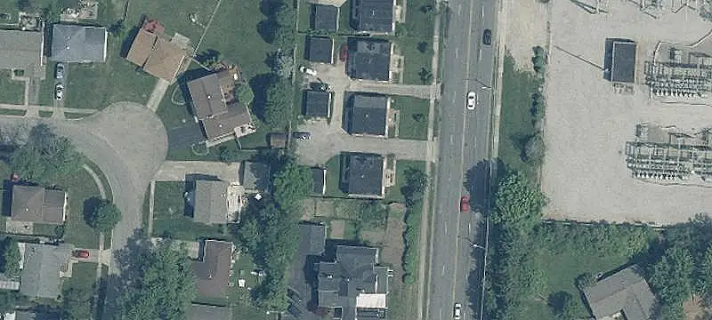 Brick Duplex with Shared Garage