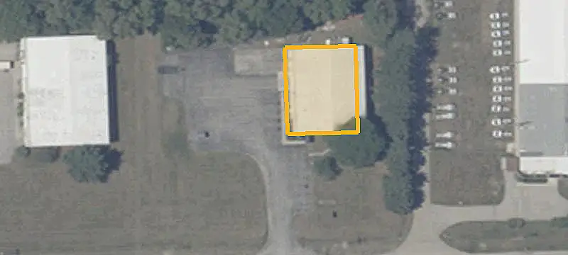 Industrial Warehouse with Loading Dock