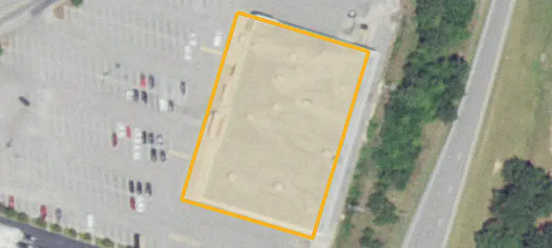 Commercial Outparcel with Retail Footprint