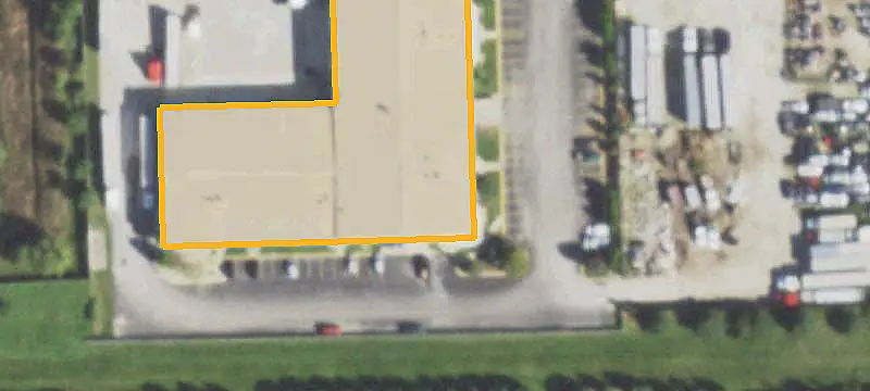 Rear-Corner Flex Space with Offices