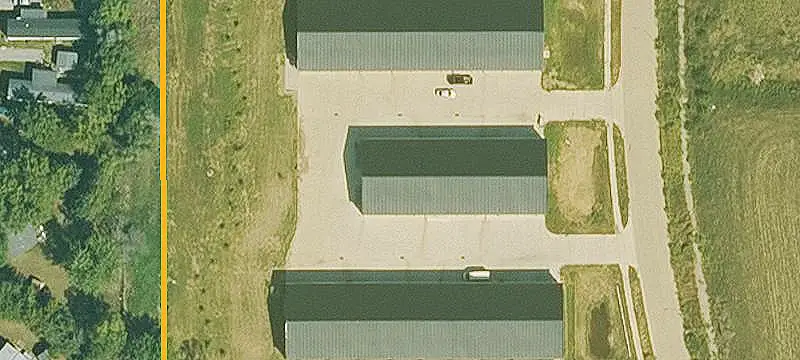 Insulated Warehouse with Overhead Door