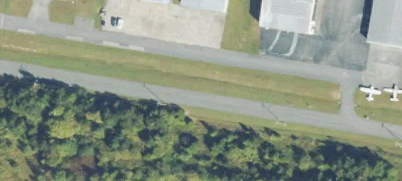 Taxiway-Connected Aviation Hangar