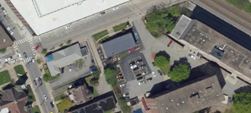 Signalized Corner Mixed-Use Property