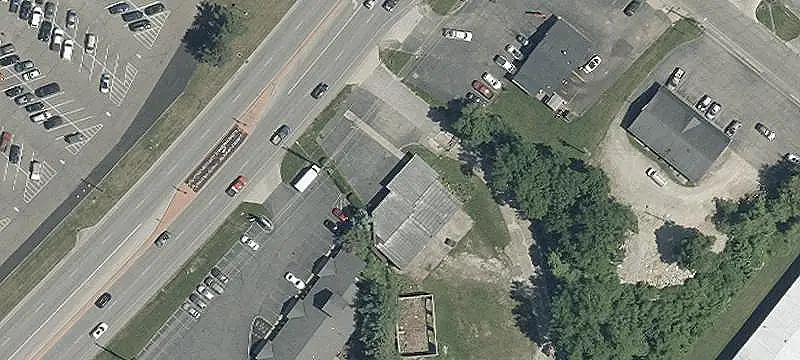 Storefront With Garage