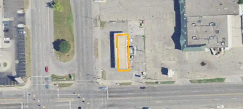Corner Commercial Land with Building