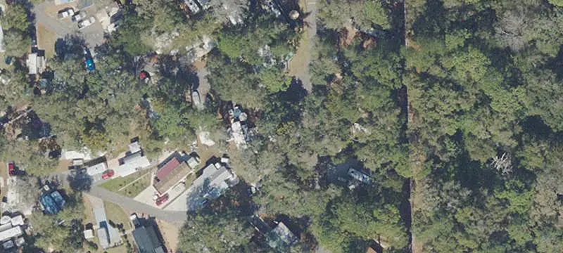 RV Lot with Deck and Utility Building