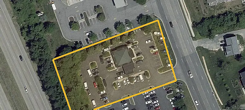 Commercial Land with Bank Improvements