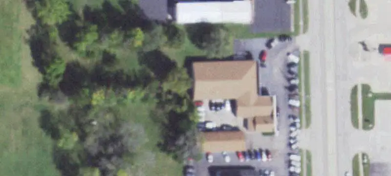 Flex Building with Four Overhead Doors