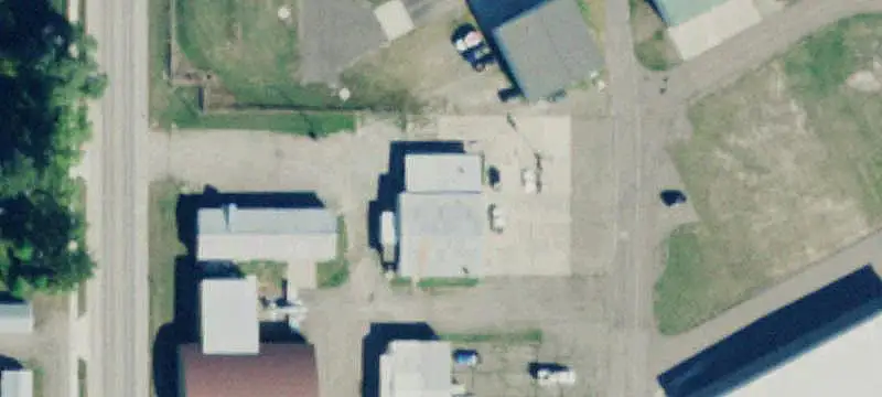 Aviation Facility With Hangars