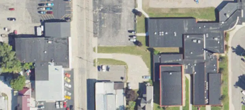 Freestanding Storefront with Drive-Through