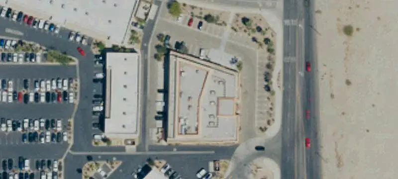 Retail Building with Roll-Up Doors