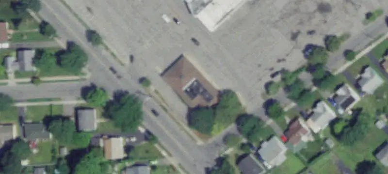 Bank Building with Drive-Through