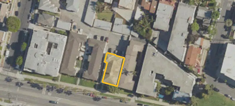 Apartment Building Across From Beach