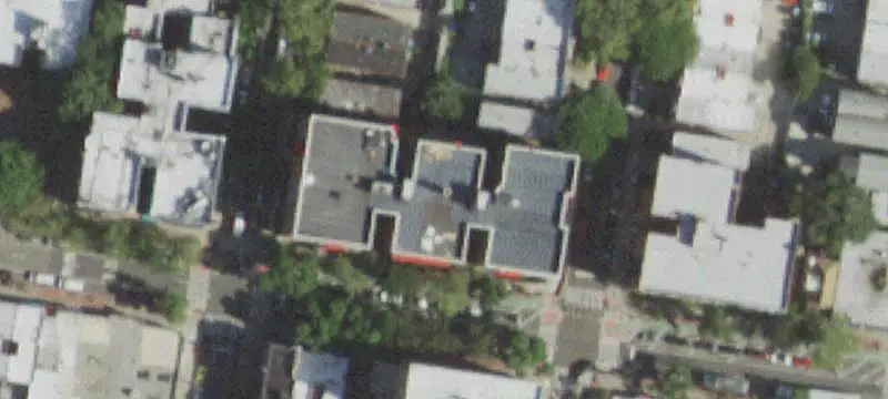 Six-Family Corner Apartment Building