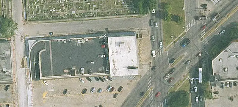 Signalized Shopping Center