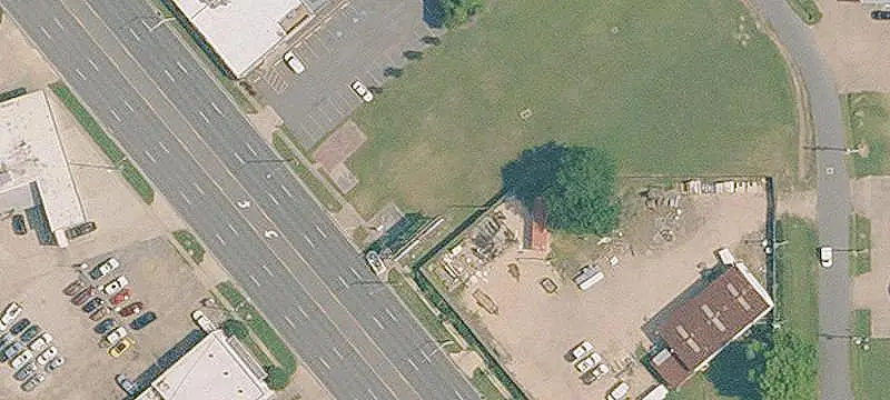 Commercial Land with Three-Street Access