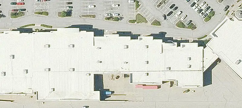 Shopping Center with Two Buildings