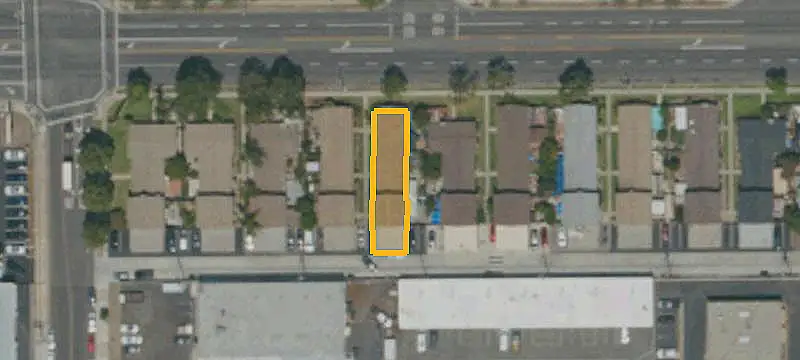 Two-Story Triplex with Garages