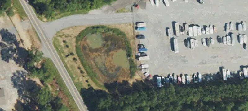 Fenced Industrial Land
