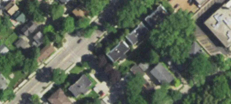 Brick Apartment Buildings Near Arboretum