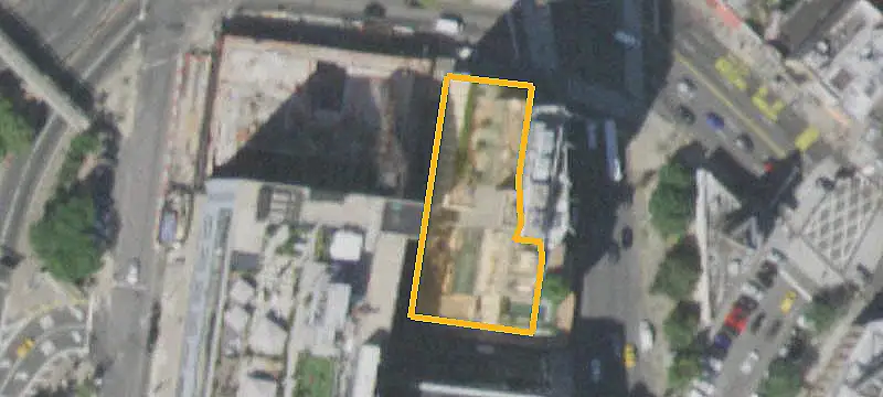 Mixed-Use Building with Air Rights