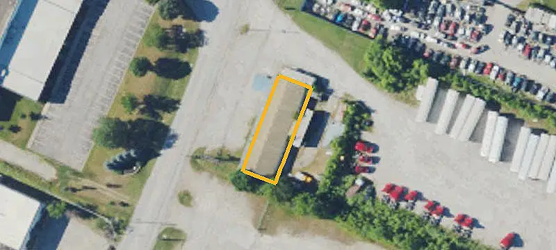 Fenced Industrial Land