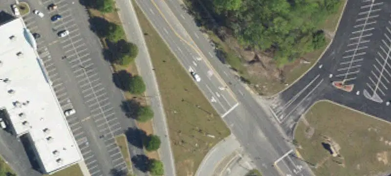 Walmart-Shadow-Anchored Strip Mall