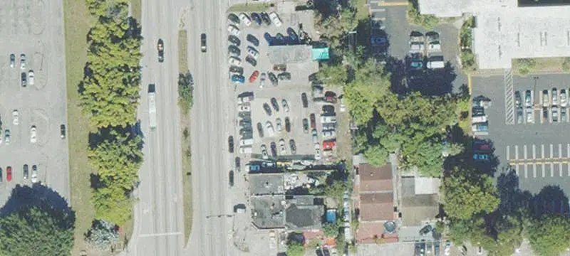 Fenced Commercial Land With Office
