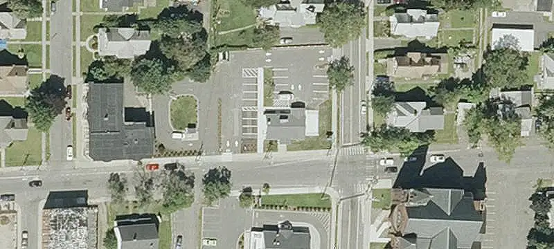 Bank Branch with Drive-Up Window