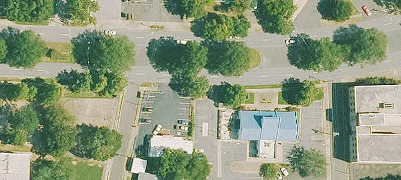 Bank Building with Drive-Through