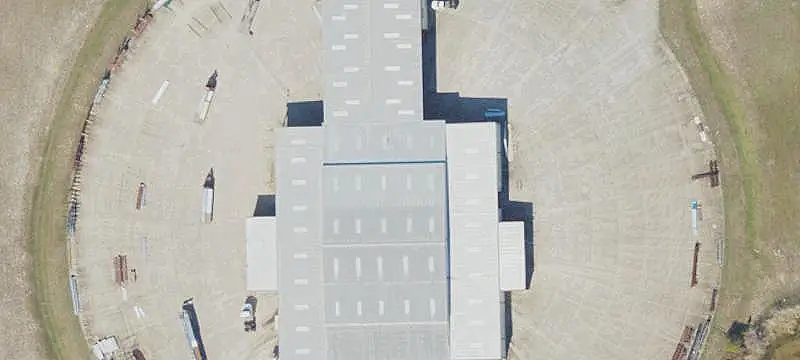 Light Manufacturing Facility with Yard