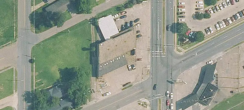 Storefront Property on City Block