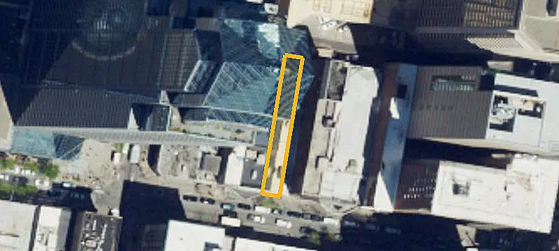 Seven-Story Storefront with Roof Deck