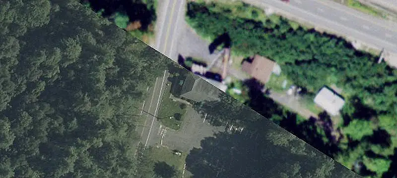 Vacant Border Restaurant Building