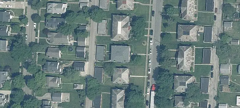 Brick Quadplex with Detached Garage