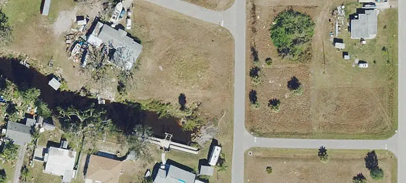 Cleared Waterfront Corner Land