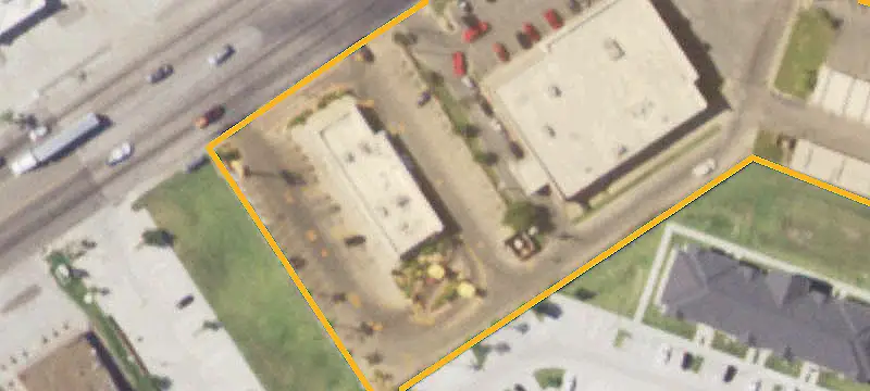 Corner Commercial Land with Building