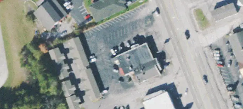 Two-Restaurant Brick Building