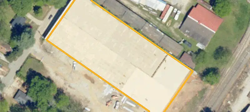 Industrial Warehouse with Rail Spur
