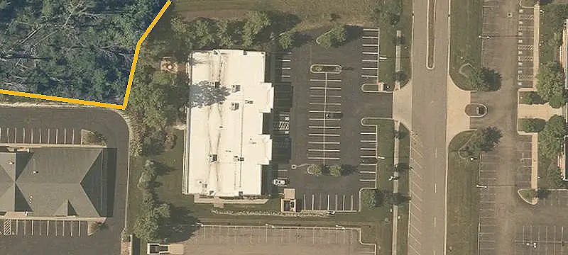 Class A Office Building with Patio