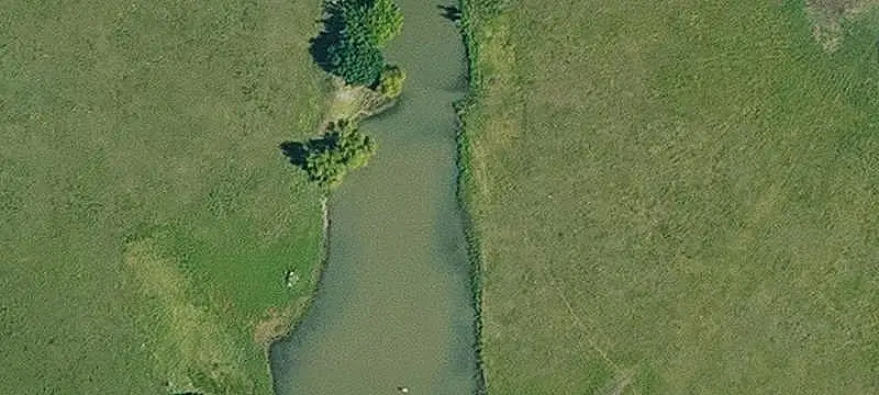 Hay Ground with Pond