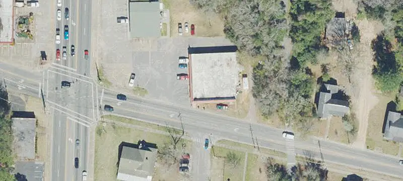 Corner Commercial Land with Improvements