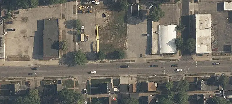 Commercial Land with Multiple Curb Cuts