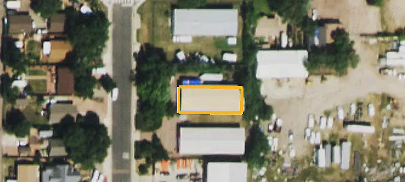 Fenced-Lot Warehouse