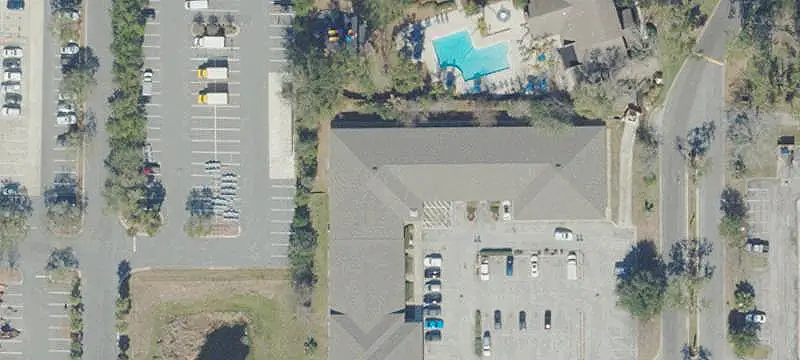 Shopping Center Across from Mall