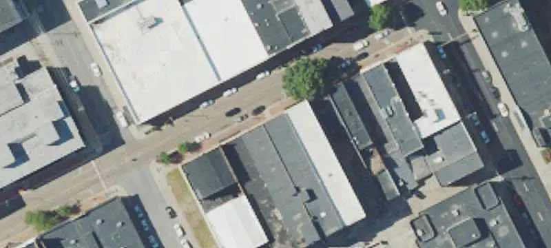 Mixed-Use Building With Elevator Shaft