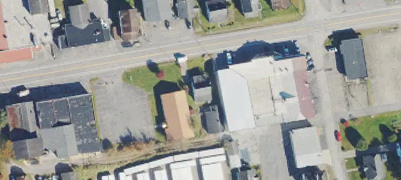 Storefront Building with New Roof